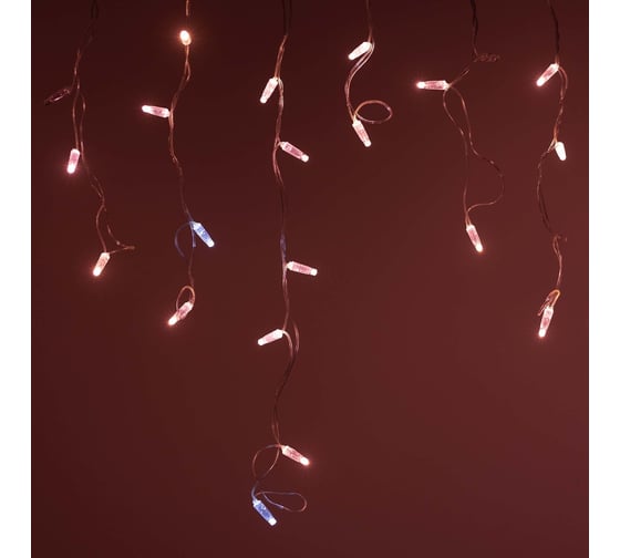 Светодиодная гирлянда Ardecoled ARD-EDGE-CLASSIC-2400x600-CLEAR-88LED-FLASH Rose Gold Ardecole 031189