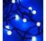 Светодиодная гирлянда Ardecoled ARD-BALL-CLASSIC-D13-20000-BLACK-200LED BLUE 025576 1
