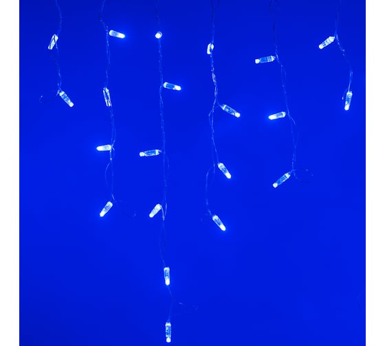 Светодиодная гирлянда Ardecoled ARD-EDGE-CLASSIC-2400x600-CLEAR-88LED-STD BLUE 026006 1