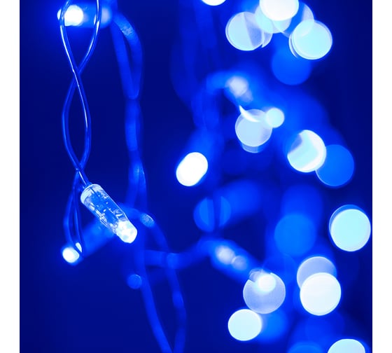 Светодиодная гирлянда Ardecoled ARD-EDGE-CLASSIC-2400x600-CLEAR-88LED-STD BLUE 026006