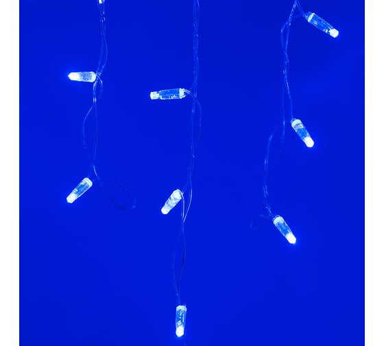Светодиодная гирлянда Ardecoled ARD-EDGE-CLASSIC-2400x600-CLEAR-88LED-STD BLUE 026006