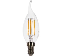 Светодиодная лампа Elektrostandard свеча на ветру BL130 7W 3300K E14 (CW35 прозрачный) a041388