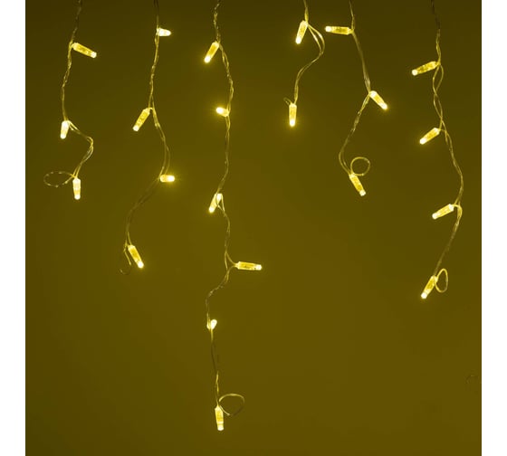 Светодиодная гирлянда Ardecoled ARD-EDGE-CLASSIC-2400x600-CLEAR-88LED-STD Gold 031185