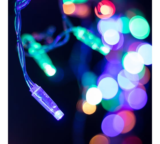 Светодиодная гирлянда Ardecoled ARD-EDGE-CLASSIC-2400x600-CLEAR-88LED-LIVE RGB 026008
