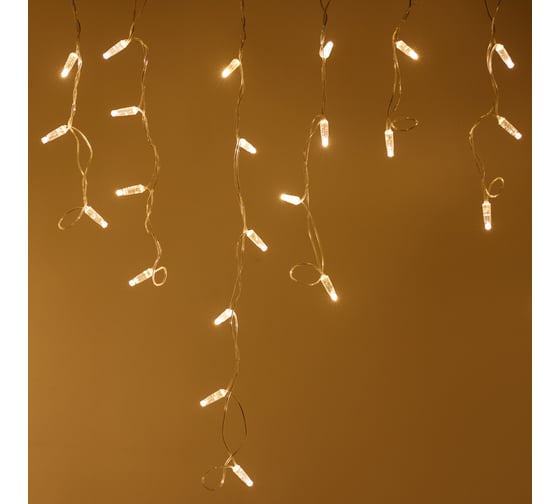 Светодиодная гирлянда Ardecoled ARD-EDGE-CLASSIC-2400x600-CLEAR-88LED-PULSE Warm 034913 1