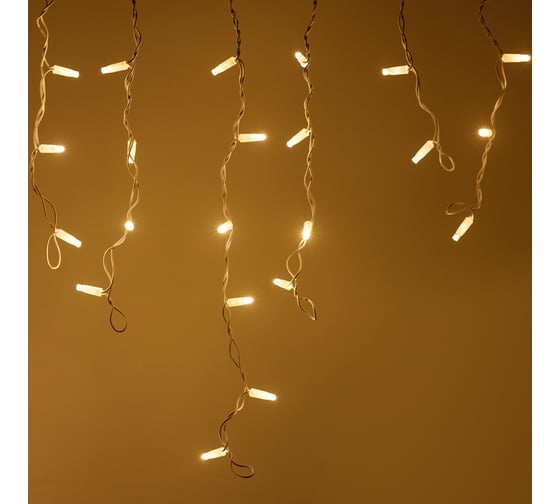 Светодиодная гирлянда Ardecoled ARD-EDGE-CLASSIC-2400x600-WHITE-88LED-MILK-STD Warm, IP6 1шт 034105 1