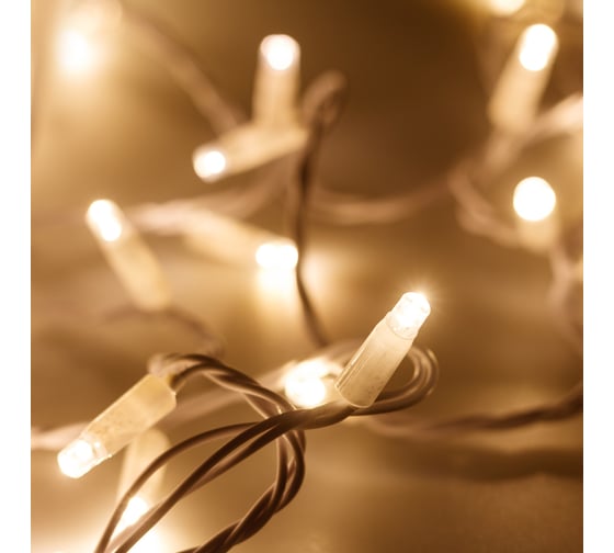 Светодиодная гирлянда Ardecoled ARD-STRING-CLASSIC-10000-WHITE-100LED-STD WARM 1шт 025809
