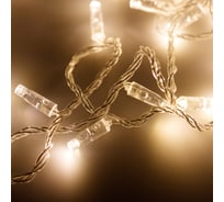 Светодиодная гирлянда Ardecoled ARD-STRING-CLASSIC-10000-CLEAR-100LED-FLASH WARM 1шт 025780