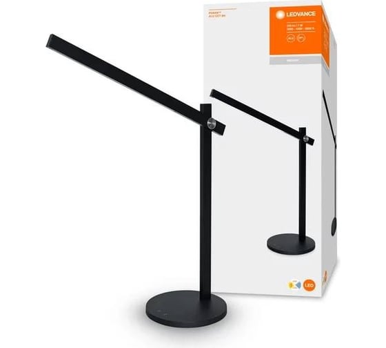 Настольный светильник LEDVANCE PANAN Alu CCT Black 6,5Вт 310 Лм 3000К-6500K 1000mA 4058075321281