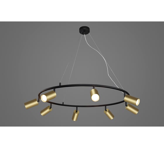 Подвесная люстра Crystal lux CLT 015C8 D800 BL-GO