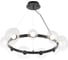 Подвесная люстра Crystal lux BOSQUE SP9 BLACK/TRANSPARENT 2