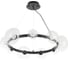Подвесная люстра Crystal lux BOSQUE SP9 BLACK/TRANSPARENT 3