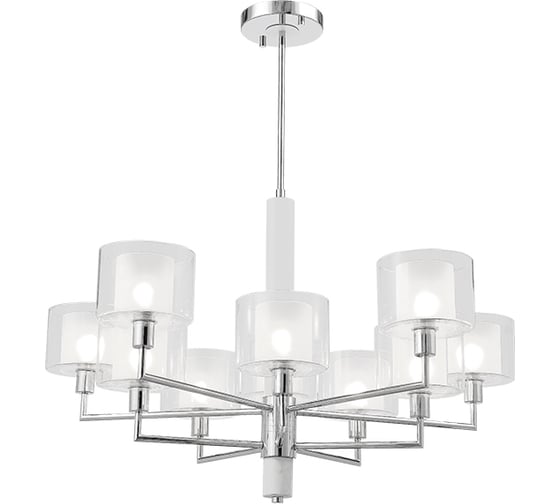 Люстра на штанге Crystal lux MAESTRO SP-PL5+5 CHROME