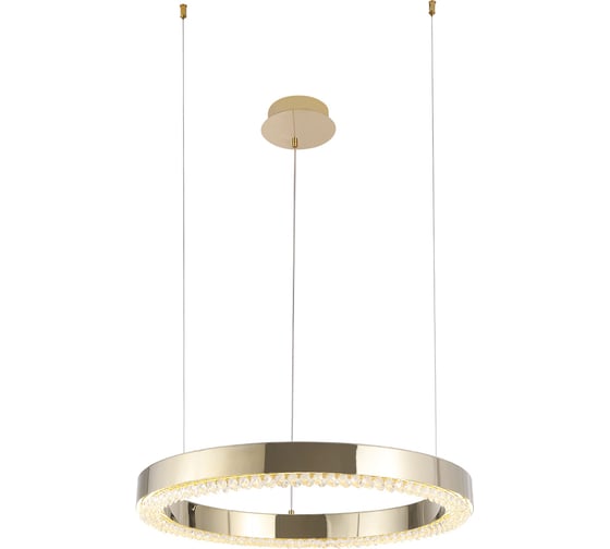 Подвесная люстра Crystal lux SATURN SP30W LED GOLD