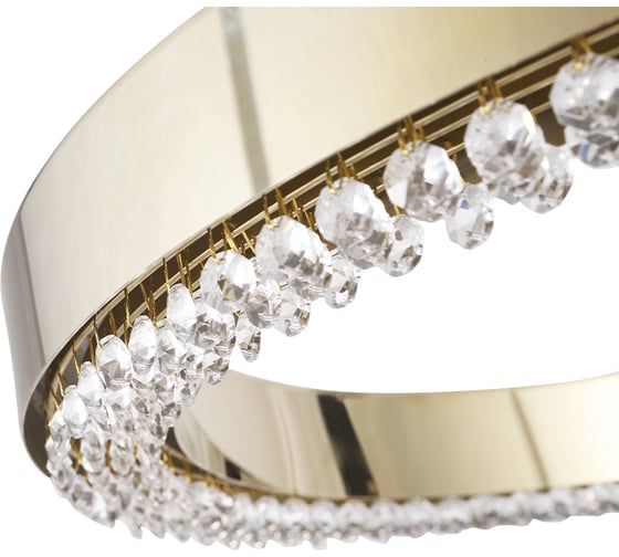 Подвесная люстра Crystal lux SATURN SP30W LED GOLD