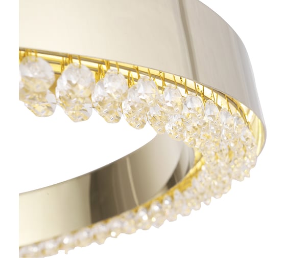 Подвесная люстра Crystal lux SATURN SP30W LED GOLD
