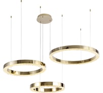 Подвесная люстра Crystal lux SATURN SP120W LED GOLD