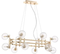 Подвесная люстра Crystal lux LUXURY SP12L GOLD