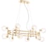 Подвесная люстра Crystal lux LUXURY SP12L GOLD 2