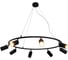 Подвесная люстра Crystal lux CLT 015C8 D800 BL 1