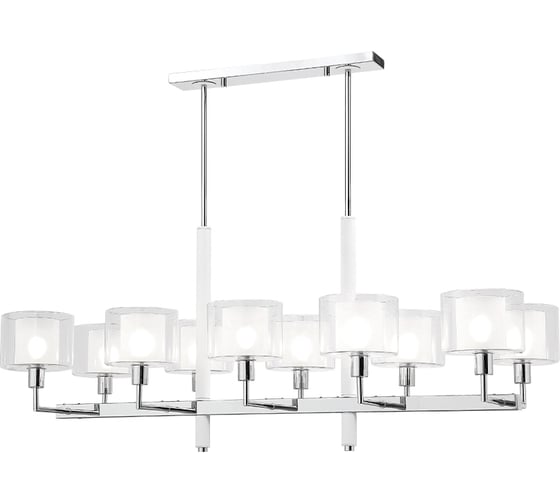 Люстра на штанге Crystal lux MAESTRO SP-PL10 L1100 CHROME