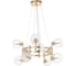 Подвесная люстра Crystal lux LUXURY SP8 GOLD 1