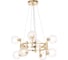 Подвесная люстра Crystal lux LUXURY SP8 GOLD 2