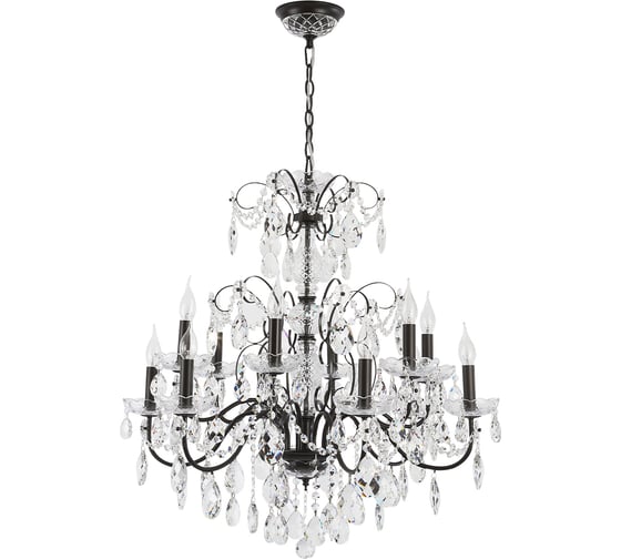 Подвесная люстра Crystal lux ODELIS SP12 BROWN 1