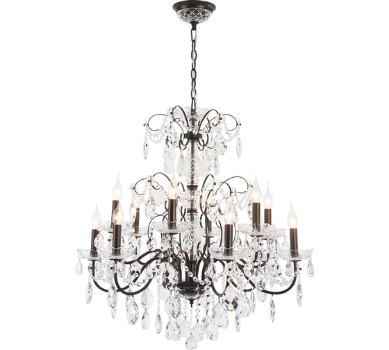 Подвесная люстра Crystal lux ODELIS SP12 BROWN