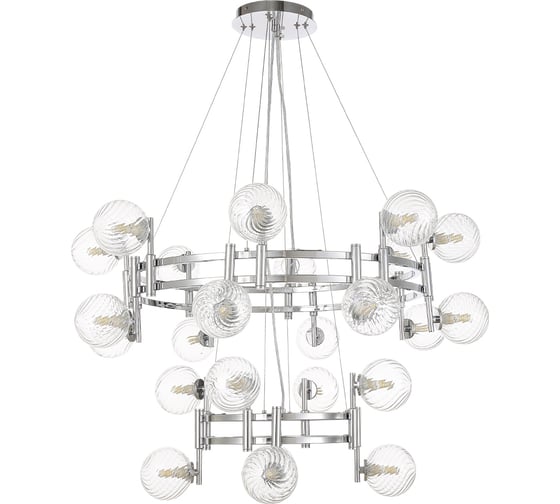 Подвесная люстра Crystal lux LUXURY SP16+8 CHROME