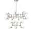 Подвесная люстра Crystal lux LUXURY SP16+8 CHROME 1