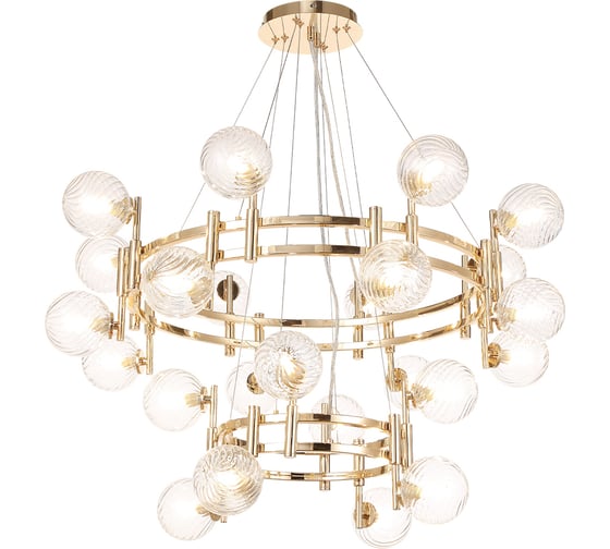 Подвесная люстра Crystal lux LUXURY SP16+8 GOLD 1
