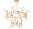 Подвесная люстра Crystal lux LUXURY SP16+8 GOLD 1