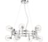 Подвесная люстра Crystal lux LUXURY SP12 CHROME 1