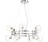 Подвесная люстра Crystal lux LUXURY SP12 CHROME 2
