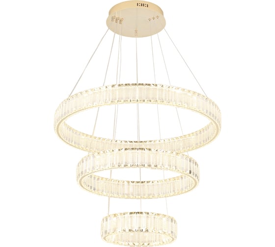 Подвесная люстра Crystal lux MUSIKA SP150W LED GOLD
