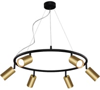 Подвесная люстра Crystal lux CLT 015C6 D600 BL-GO