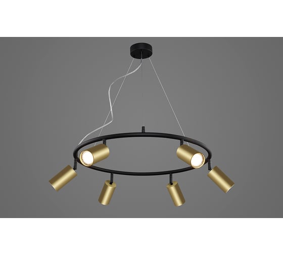 Подвесная люстра Crystal lux CLT 015C6 D600 BL-GO