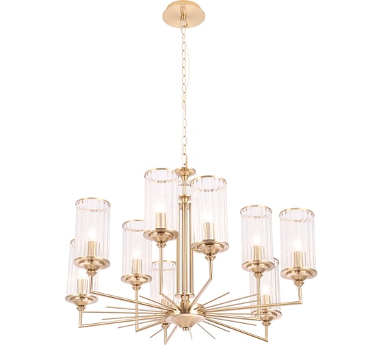Подвесная люстра Crystal lux GLORIA SP9 BRASS