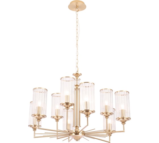 Подвесная люстра Crystal lux GLORIA SP9 BRASS