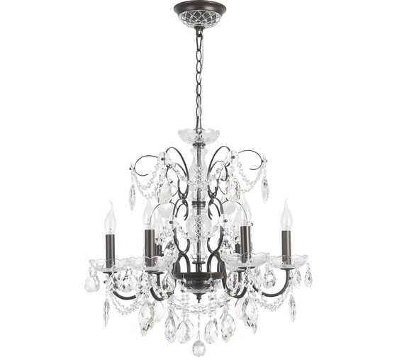 Подвесная люстра Crystal lux ODELIS SP6 BROWN