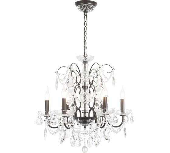 Подвесная люстра Crystal lux ODELIS SP6 BROWN