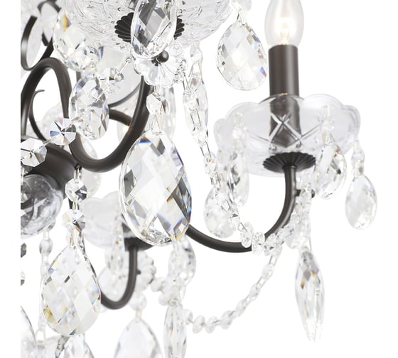 Подвесная люстра Crystal lux ODELIS SP6 BROWN