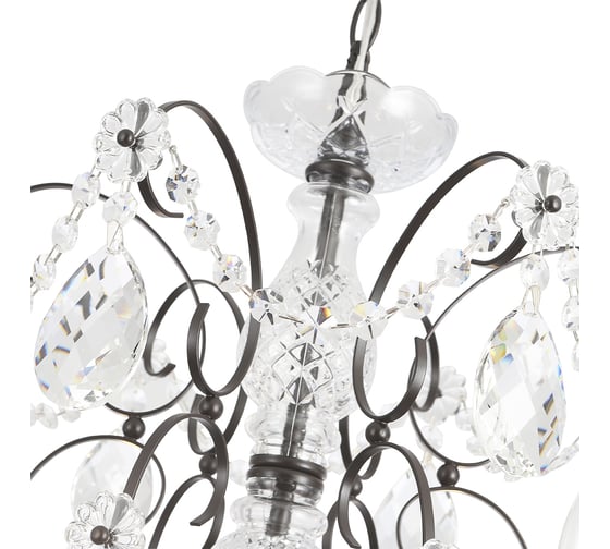 Подвесная люстра Crystal lux ODELIS SP6 BROWN