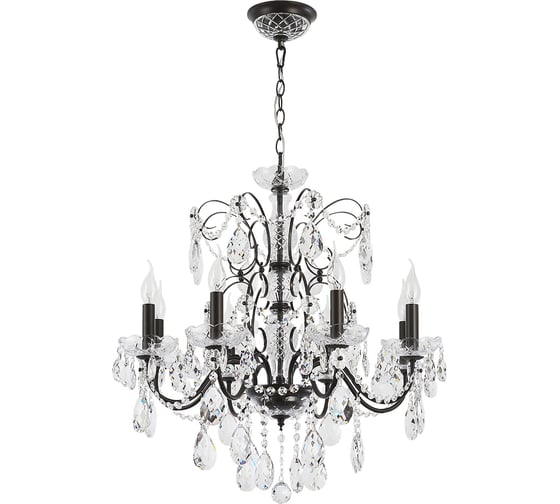 Подвесная люстра Crystal lux ODELIS SP8 BROWN