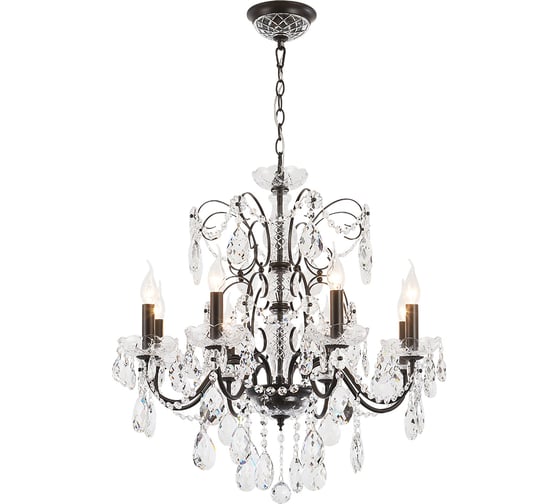 Подвесная люстра Crystal lux ODELIS SP8 BROWN