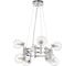 Подвесная люстра Crystal lux LUXURY SP8 CHROME 1
