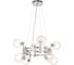 Подвесная люстра Crystal lux LUXURY SP8 CHROME 2