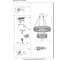 Подвесная люстра Crystal lux MUSIKA SP100W LED GOLD 2