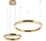 Подвесная люстра Crystal lux SATURN SP90W LED GOLD 1